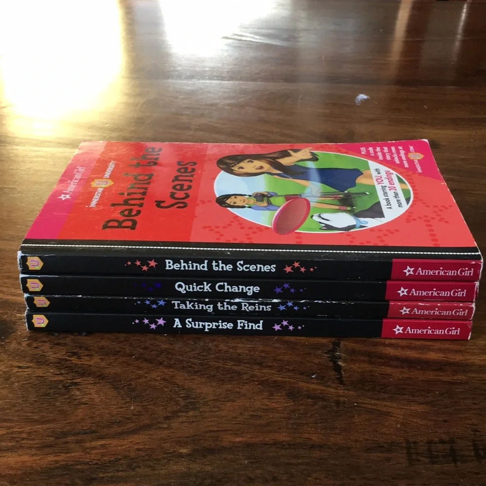 American Girl (Set of 4) Innerstar University Story Books w/ alternate endings - Picture 4 of 12